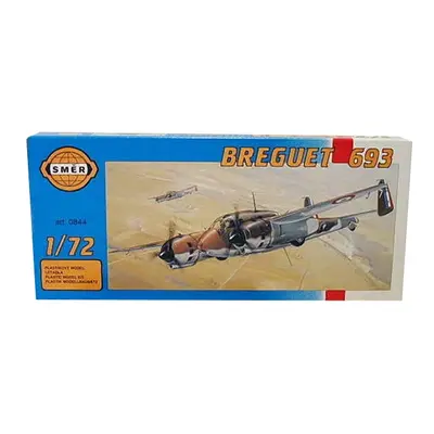 Směr Breguet 693 slepovací stavebnice letadlo 1:72