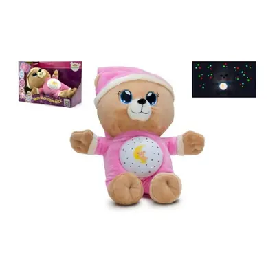 Teddies Medvídek Usínáček růžová