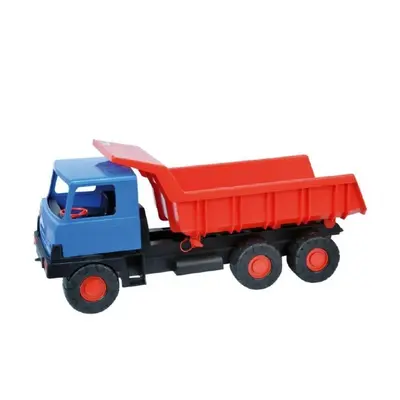 Teddies Auto Tatra 815 korba červená kabina modrá plast 75 cm