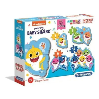 Clementoni Puzzle 3-6-9-12 Moje první puzzle Baby Shark