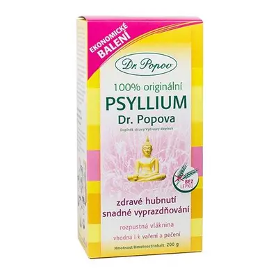 Vláknina Psyllium, 200 g Dr. Popov