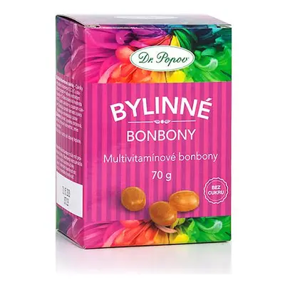 Bonbony Multivitamín, 70 g Dr. Popov