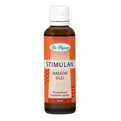 Stimulan - masážní olej, 50 ml Dr. Popov