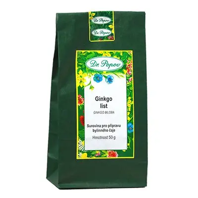 Ginkgo list, 50 g Dr. Popov