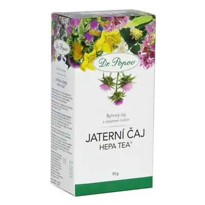 Jaterní čaj Hepa tea®, sypaný, 50 g Dr. Popov