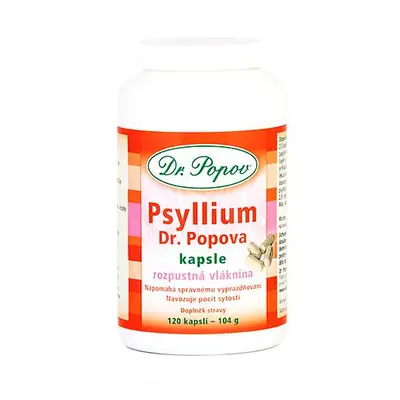 Psyllium Dr. Popova kapsle, 120 ks Dr. Popov