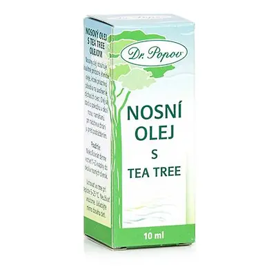 Nosní olej s Tea Tree, 10 ml Dr. Popov