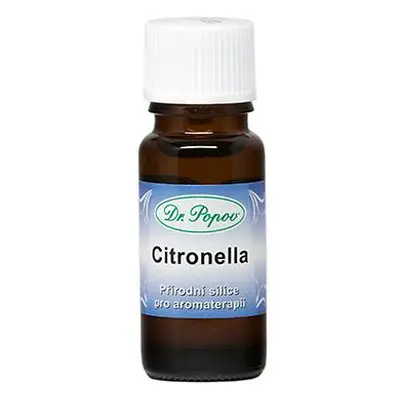 Citronella silice, 10 ml Dr. Popov