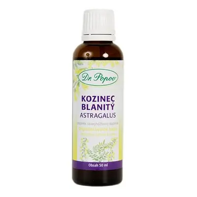 Kozinec blanitý, originální bylinné kapky, 50 ml Dr. Popov