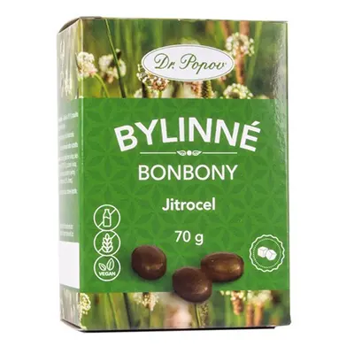 Bonbony Jitrocel, 70 g Dr. Popov