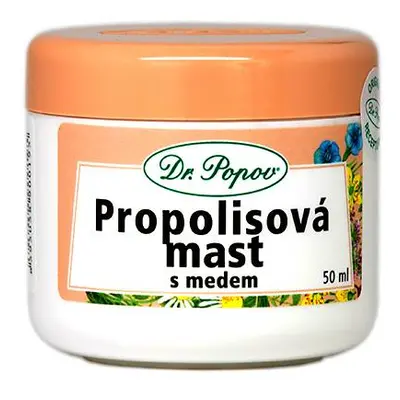 Propolisová mast s medem, 50 ml Dr. Popov