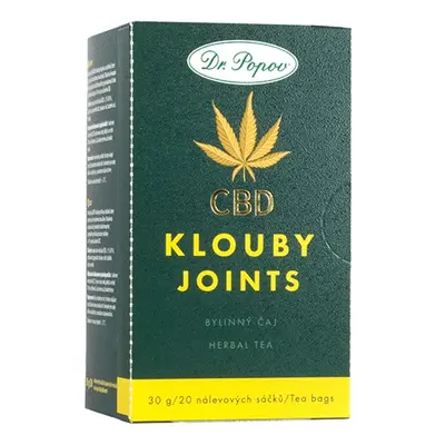 Konopný čaj s CBD Klouby, 30 g Dr. Popov