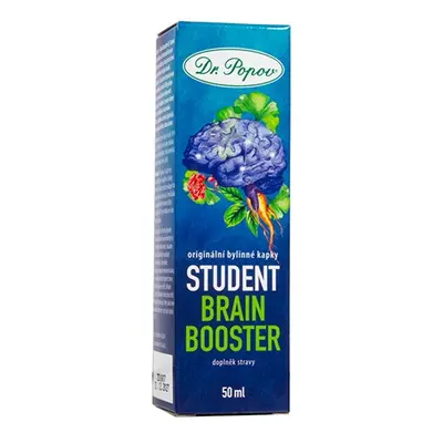 STUDENT Brain booster, bylinné kapky, 50 ml Dr. Popov