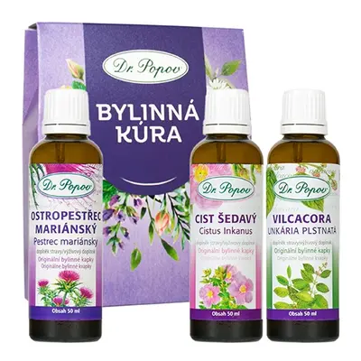 Bylinná kúra Dr. Popova DETOX Dr. Popov