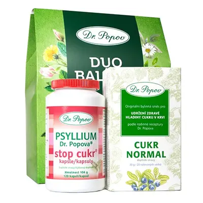 DUO Balíček CUKR NORMAL Dr. Popov