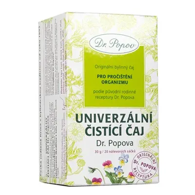 Univerzální čistící čaj Dr. Popova, porcovaný, 30 g Dr. Popov