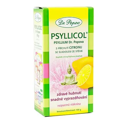 Psyllicol® s příchutí citronu, 100 g Dr. Popov