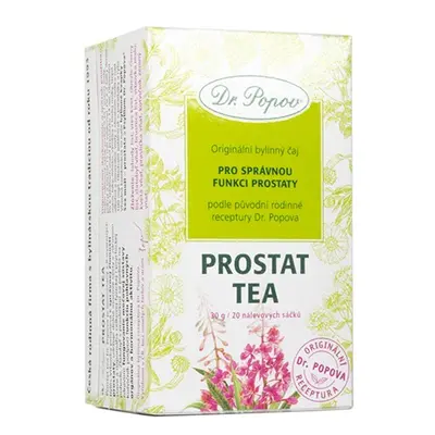 Prostat tea, porcovaný čaj, 30 g Dr. Popov