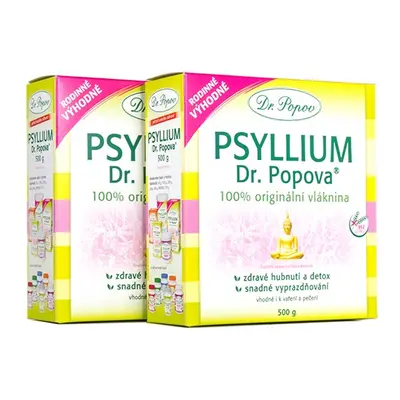 Vláknina Psyllium, 500 g Dr. Popov