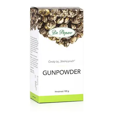 Gunpowder, zelený čaj, 100 g Dr. Popov