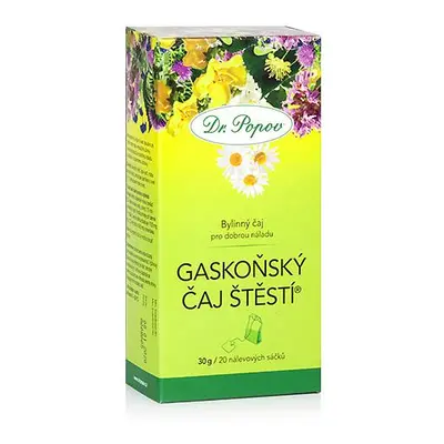 Gaskoňský čaj štěstí®, porcovaný, 30 g Dr. Popov