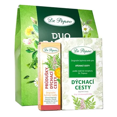 DUO Balíček DÝCHACÍ CESTY Dr. Popov