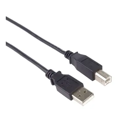 PremiumCord kabel USB 2.0 A-B propojovací 2m - černý (KU2AB2BK)