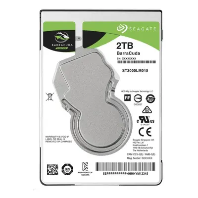 Pevný disk Seagate - 2 TB (ST2000LM015)