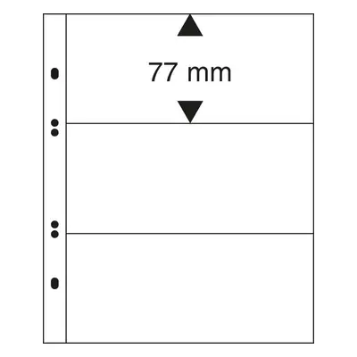 Průhledné albové listy (10ks) - MULTI COLLECT MU1323