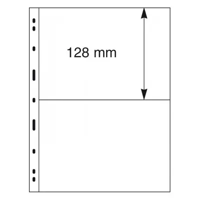 Průhledné albové listy na bankovky (5ks) - UNIPLATE 092