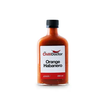 The Chilli Doctor Orange Habanero chilli mash 100 ml