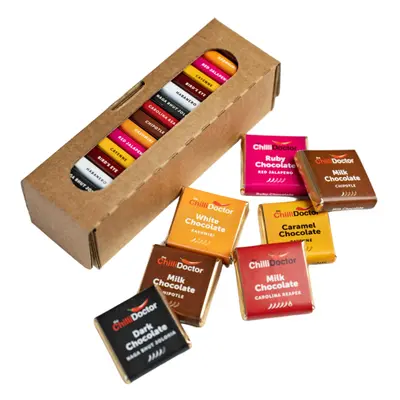 The Chilli Doctor - Chilli Chocolate Box 16 × 5 g