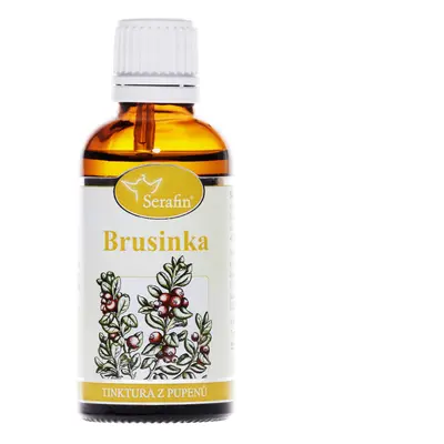 Serafin byliny Brusinka - tinktura z pupenů 50ml