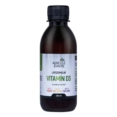 Adelle Davis Lipozomální Vitamín D3 200 ml