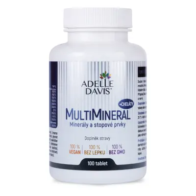 Adelle Davis MultiMineral+cheláty tbl.100