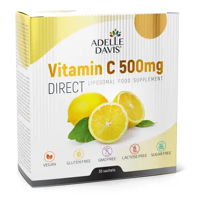 Adelle Davis - Vitamín C 500mg DIRECT lipozomální - 30 sáčků