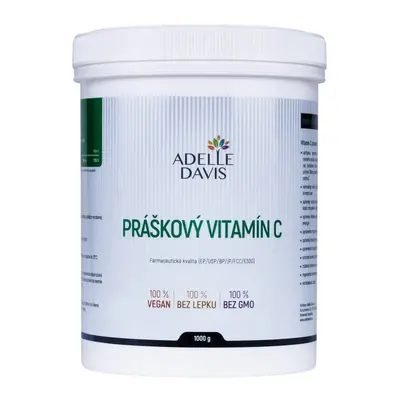 Adelle Davis Vitamín C, práškový, 1 kg