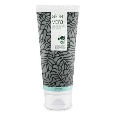 Aloe Vera gel s mátou na spáleniny, pálení a svědění kůže 200 ml