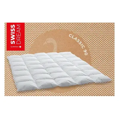 Dauny Přikrývka Swiss Dream Caro Medium Classic 90 Rozměr: 240 x 220 cm, Medium (1020 g)