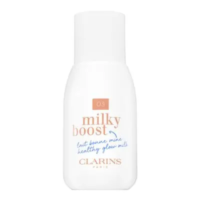 Clarins Milky Boost Foundation tónující a hydratační emulze pro sjednocenou a rozjasněnou pleť 0