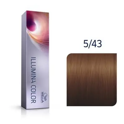 Wella Professionals Illumina Color profesionální permanentní barva na vlasy 5/43 60 ml