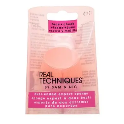 Real Techniques Dual Ended Expert Sponge houbička na make-up 2v1