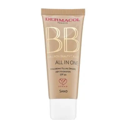 Dermacol All in One Hyaluron Beauty Cream BB krém s hydratačním účinkem 01 Sand 30 ml