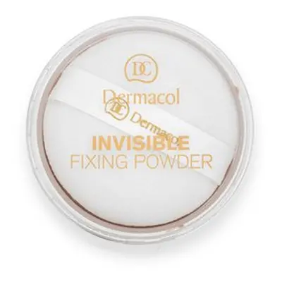 Dermacol Invisible Fixing Powder transparentní pudr Natural 13 g