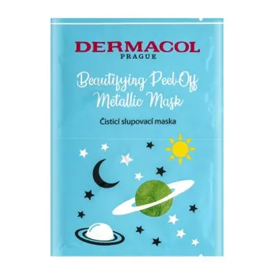 Dermacol čistící maska Beautifying Peel-Off Metalic Mask 15 ml