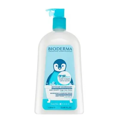 Bioderma ABCDerm Cold-Cream Crème Lavante výživný ochranný čistící krém pro děti 1000 ml