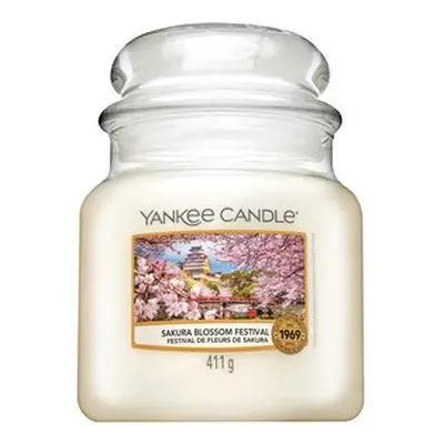 Yankee Candle Sakura Blossom Festival vonná svíčka 411 g