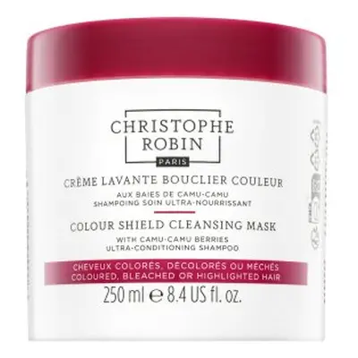 Christophe Robin Colour Shield Cleansing Mask čistící maska pro barvené a melírované vlasy 250 m