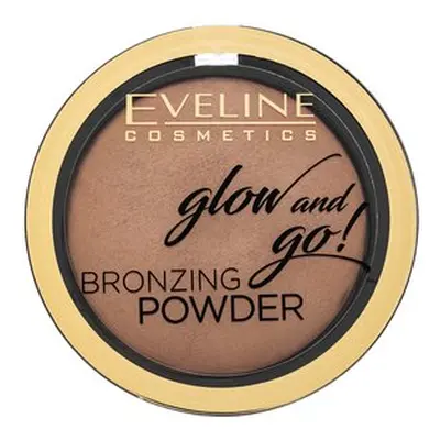 Eveline Glow And Go! Bronzing Powder bronzující pudr pro sjednocenou a rozjasněnou pleť 02 Jamai