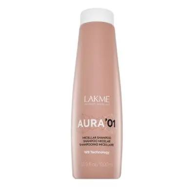 Lakmé Aura '01 Micellar Shampoo hloubkově čistící šampon pro všechny typy vlasů 1000 ml